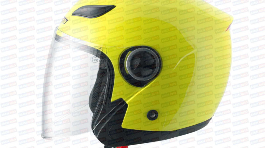 CASCA MOTOCICLETA / SCUTER / ATV OPEN-FACE A-PRO MODEL ACADEMY CASCO JET S ⭐⭐⭐⭐⭐