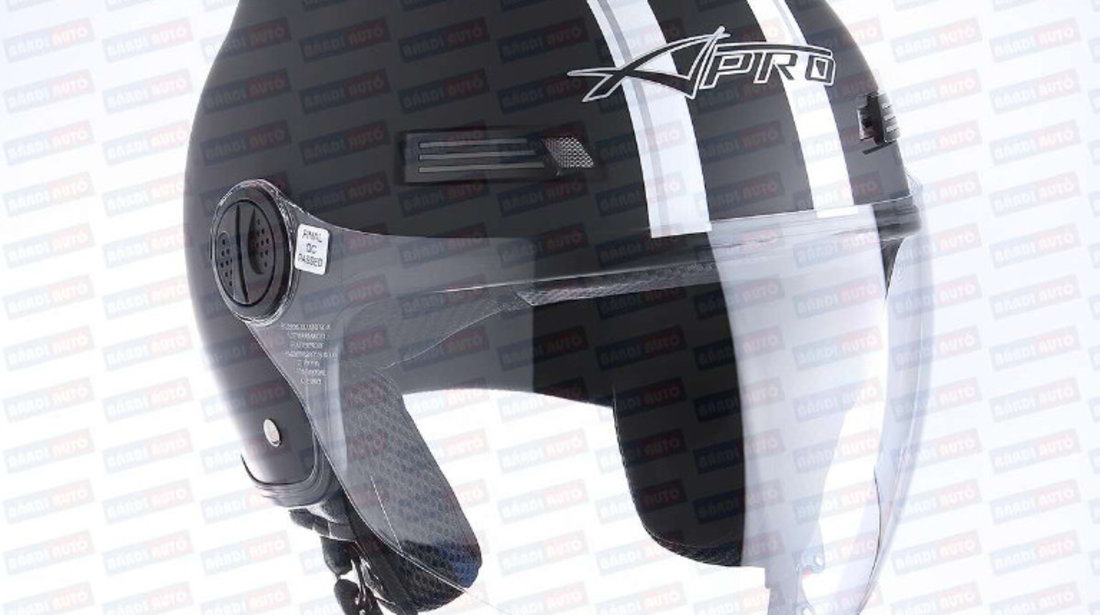 CASCA MOTOCICLETA / SCUTER / ATV OPEN- FACE A-PRO MODEL FEVER CASCO JET XL ⭐⭐⭐⭐⭐