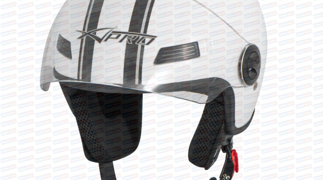 CASCA MOTOCICLETA / SCUTER / ATV OPEN- FACEA A-PRO MODEL FEVER CASCO JET M ⭐⭐⭐⭐⭐