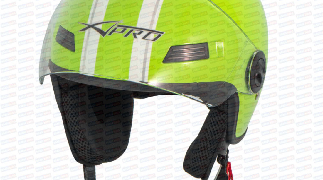 CASCA MOTOCICLETA / SCUTER / ATV OPEN- FACEA A-PRO MODEL FEVER CASCO JET XL ⭐⭐⭐⭐⭐