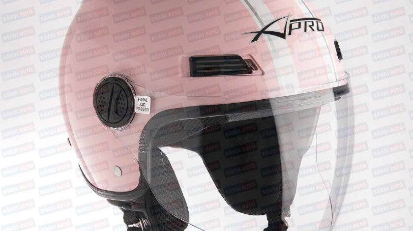 CASCA MOTOCICLETA / SCUTER / ATV OPEN- FACEA A-PRO MODEL FEVER CASCO JET M ⭐⭐⭐⭐⭐