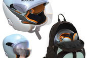 Casca plianta de motocicleta de la Proteus, nominalizata la Dyson Awards