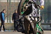 Cascadorii moto la 4TuningDAYS 2010