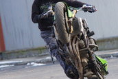 Cascadorii moto la 4TuningDAYS 2010