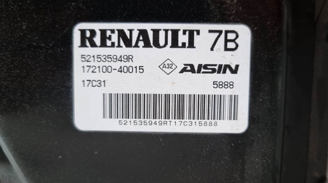 Caseta de directie spate originala Renault Espace V (JR) 1.8 TCe 225 cai cod piesa : 521535949R / 172100-40015