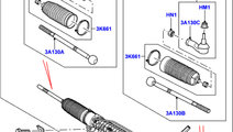 Caseta directie completa Land Rover Discovery III ...