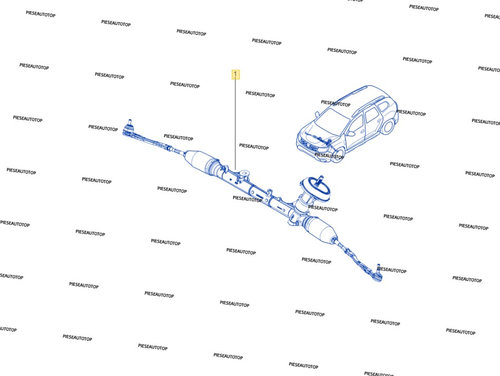 Caseta directie Dacia Duster 2 2018-2024 NOUA 480101836R 490010810R 480104213R 490014281R
