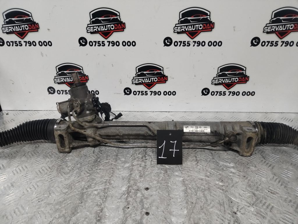 Caseta directie hidraulica Audi A8 (2009-2017) [4H] D4 3.0 Motorina 2012, VOLAN STANGA / CU SENZOR / 4H1422065F