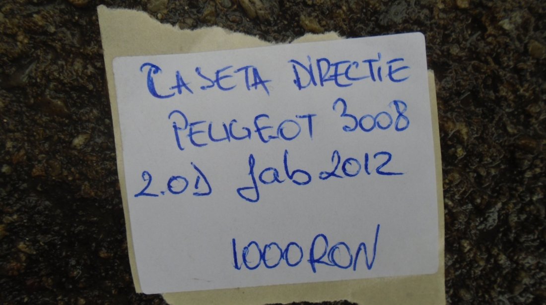 Caseta directie peugeot 3008 2.0d fab 2012