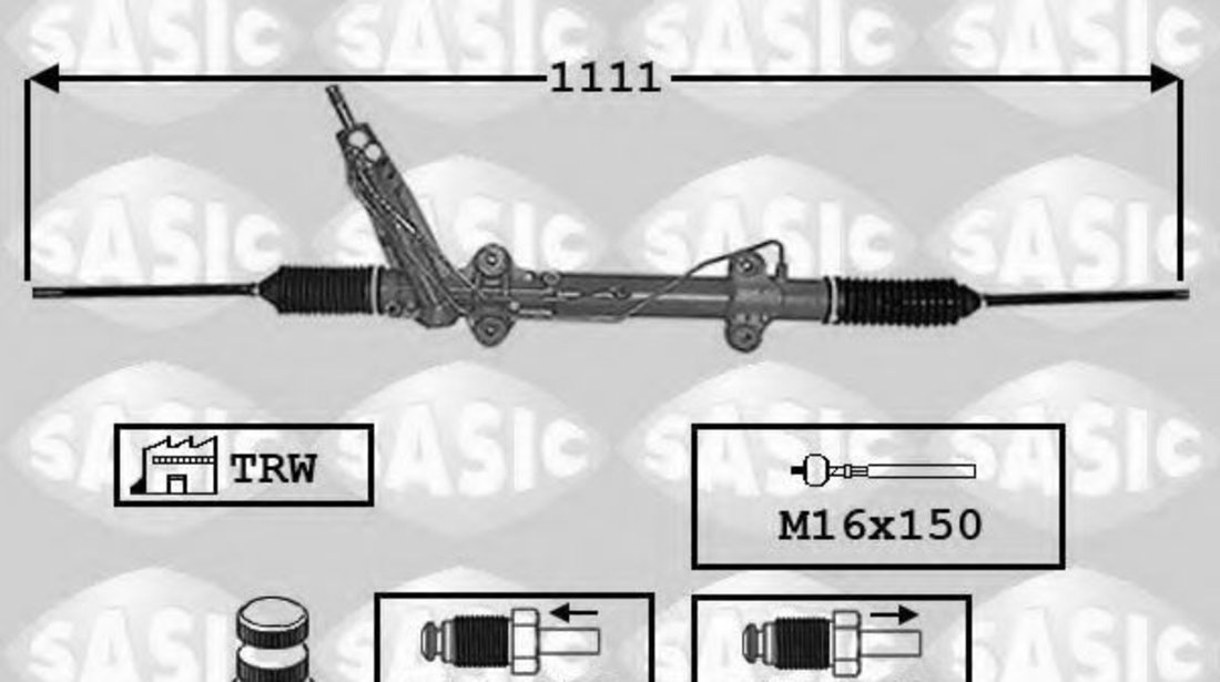 Caseta directie VW LT II caroserie (2DA, 2DD, 2DH) (1996 - 2006) SASIC 7006050 piesa NOUA