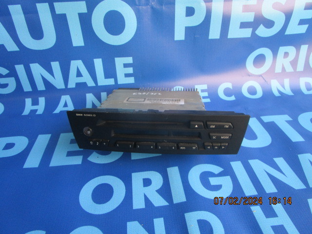 Casetofon BMW E90 2006; 6975015 (fara buton volum)