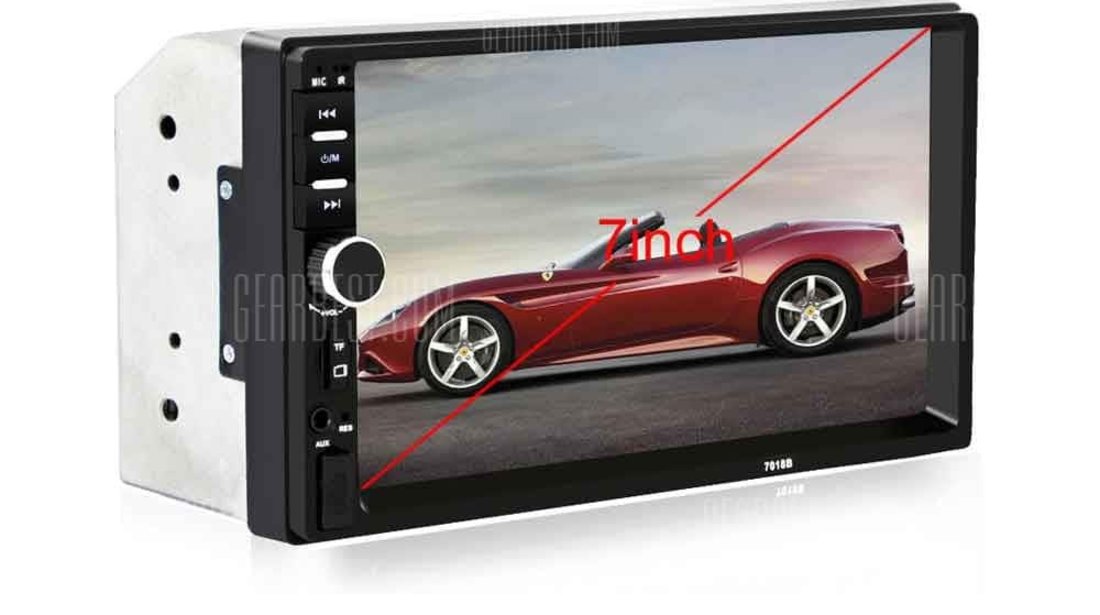 Casetofon DVD Mp3,Mp4,Mp5,Player Auto Display7 inch Bluetooth Hands Free,card,USB 2Din