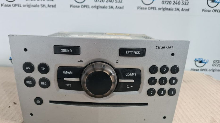 Casetofon radio CD30MP3 Opel Corsa D dezmembrez VLD2892