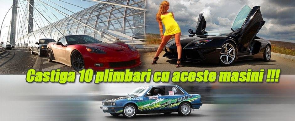 Castiga o plimbare cu Lamborghini Aventador!