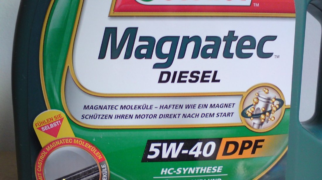 Castrol Magnatec Diesel 5w40 Dpf * Import Germania *