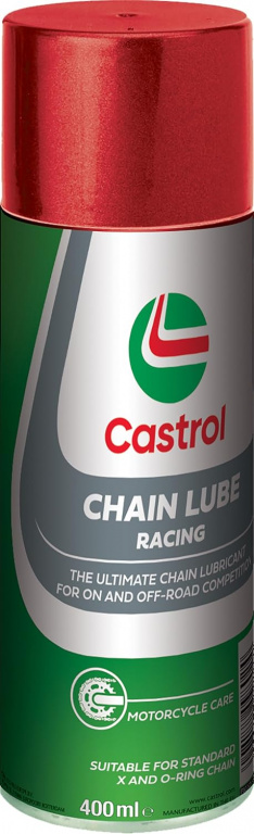 Castrol Spray Lubrifiant Lant Moto Chain Lube Racing 400ML 15512B