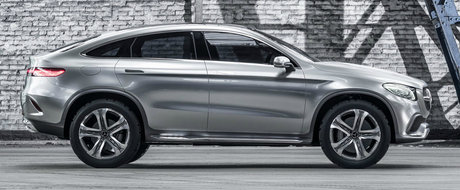 Cat de mult seamana viitorul SUV coupe Mercedes cu BMW X6?