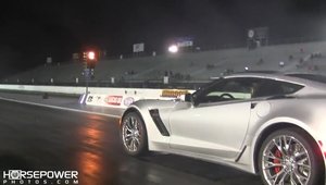 Cat de rapid e noul Corvette Z06 pe sfertul de mila?