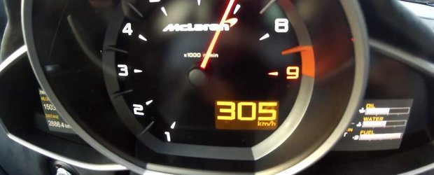 Cat de repede accelereaza un McLaren 650 S pana la 305 km/h?