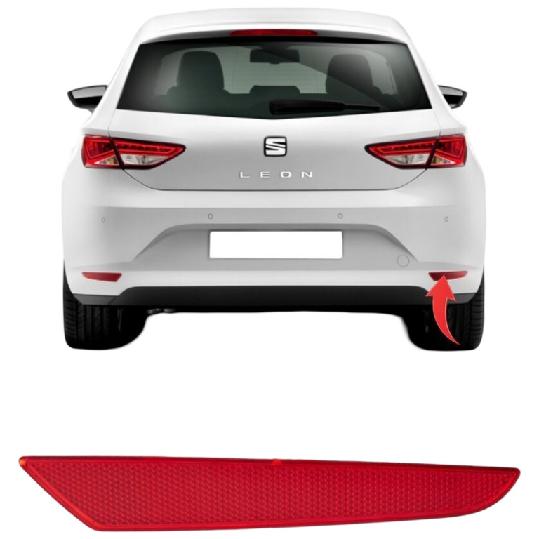 Catadioptru Bara Spate Dreapta Am Seat Leon 3 5F 2013-2017 5F0945106F 9161