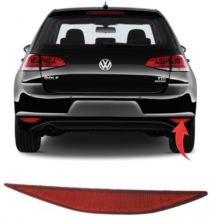 Catadioptru Bara Spate Dreapta Am Volkswagen Golf 7 2013-2017 5G0945106 9130