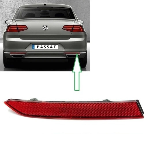 Catadioptru Bara Spate Dreapta Spre Exterior Am Volkswagen Passat B8 2014→ Sedan 3G0945106A