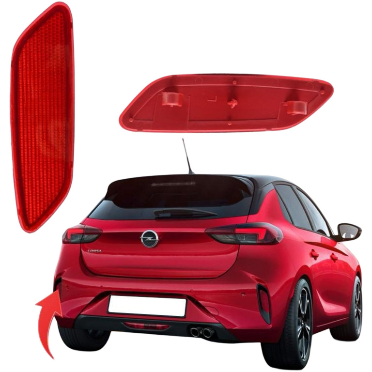 Catadioptru Bara Spate Stanga Am Opel Corsa F 2019→ 9829303880 9028