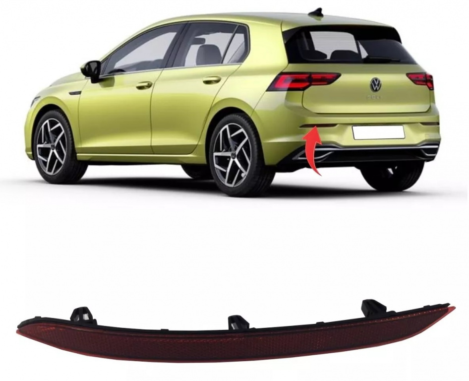 Catadioptru Bara Spate Stanga Am Volkswagen Golf 8 2019→ 5H0945105 9154