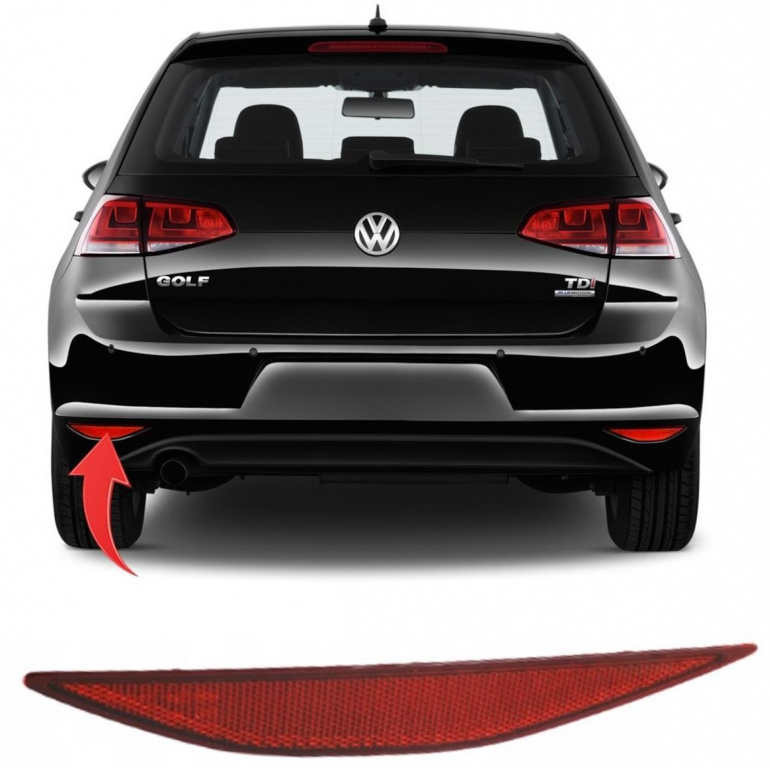 Catadioptru Bara Spate Stanga Am Volkswagen Golf 7 2013-2017 5G0945105 9129
