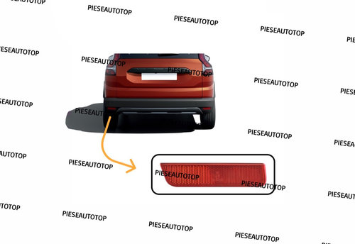 Catadioptru stanga bara spate Dacia Jogger 2022-2023 NOU OE