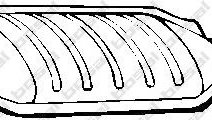 Catalizator ALFA ROMEO 156 (932) (1997 - 2005) BOS...