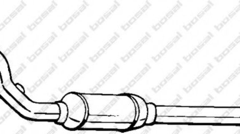 Catalizator AUDI A3 (8L1) (1996 - 2003) BOSAL 099-572 piesa NOUA