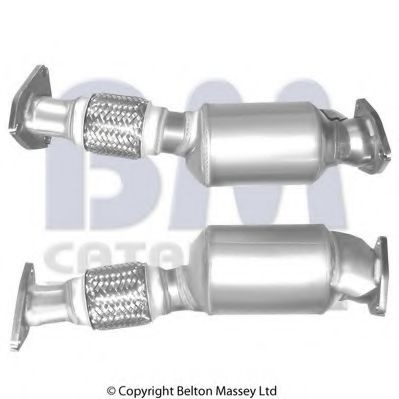 Catalizator AUDI A4 (8E2, B6) (2000 - 2004) BM CATALYSTS BM80445H piesa NOUA