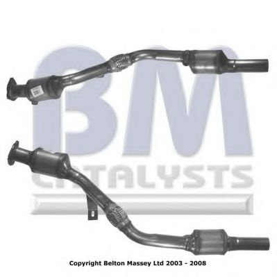 Catalizator AUDI A4 Cabriolet (8H7, B6, 8HE, B7) (2002 - 2009) BM CATALYSTS BM91282H piesa NOUA