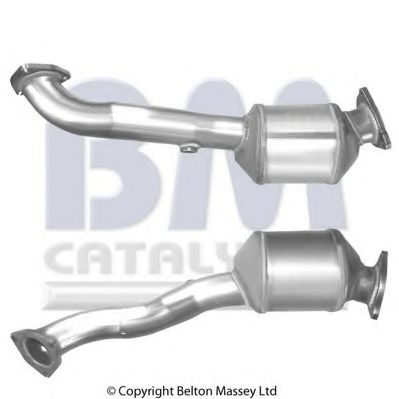 Catalizator AUDI A6 (4F2, C6) (2004 - 2011) BM CATALYSTS BM80480H piesa NOUA