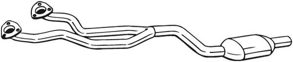 Catalizator BMW Seria 5 (E39) (1995 - 2003) BOSAL 099-120 piesa NOUA