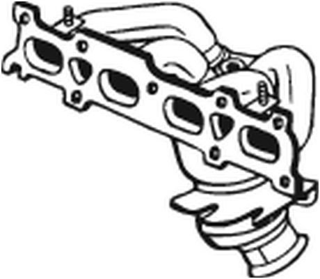 Catalizator CITROEN C5 II Break (RE) (2004 - 2016) BOSAL 090-134 piesa NOUA
