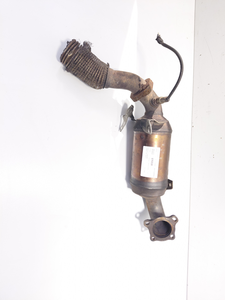 Catalizator, cod 1K0254201B, 0K0131701DD, Skoda Fabia 2 (5J, 542) 1.2 TSI, CBZB (id:696059)