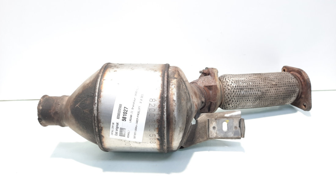 Catalizator, cod 8200320588, Renault Laguna 2, 2.2 CDI, G9T707 (idi:581027)