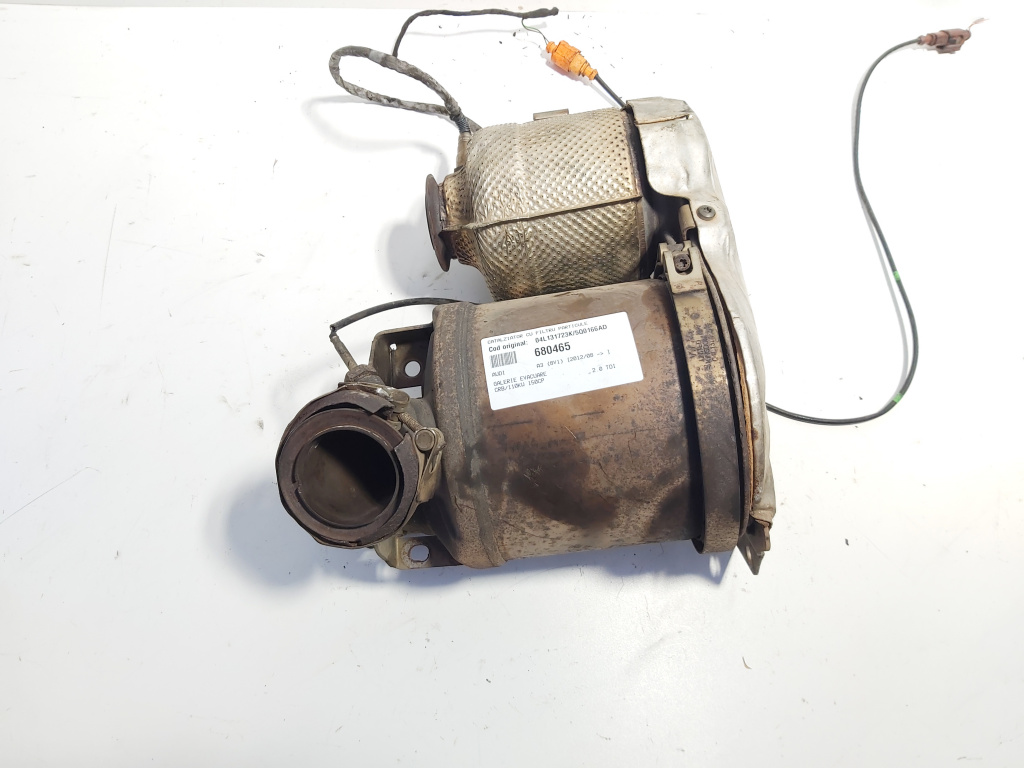 Catalizator cu filtru particule, cod 04L131723K, 5Q0166AD, Audi A3 (8V1), 2.0 TDI, CRB (id:680465)