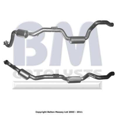 Catalizator dreapta (BM91112H BM CATALYSTS) MERCEDES-BENZ