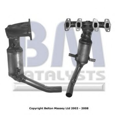 Catalizator FIAT PANDA (169) (2003 - 2016) BM CATALYSTS BM91318H piesa NOUA