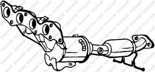 Catalizator FORD FOCUS C-MAX (2003 - 2007) BOSAL 090-563 piesa NOUA