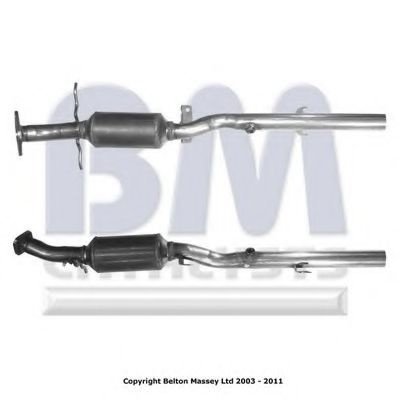 Catalizator FORD FOCUS (DAW, DBW) (1998 - 2007) BM CATALYSTS BM90717H piesa NOUA