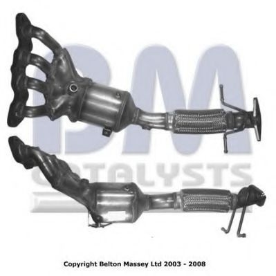 Catalizator FORD FOCUS II (DA) (2004 - 2012) BM CATALYSTS BM91275H piesa NOUA