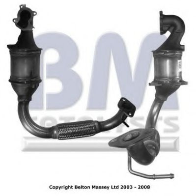 Catalizator FORD FUSION (JU) (2002 - 2012) BM CATALYSTS BM80240H piesa NOUA