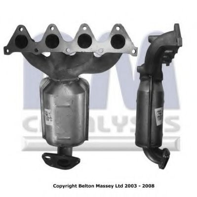 Catalizator HYUNDAI COUPE (GK) (2001 - 2009) BM CATALYSTS BM91414H piesa NOUA