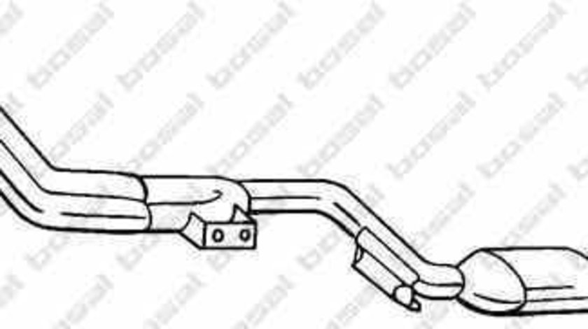 Catalizator MERCEDES-BENZ C-CLASS combi S202 BOSAL 099-600