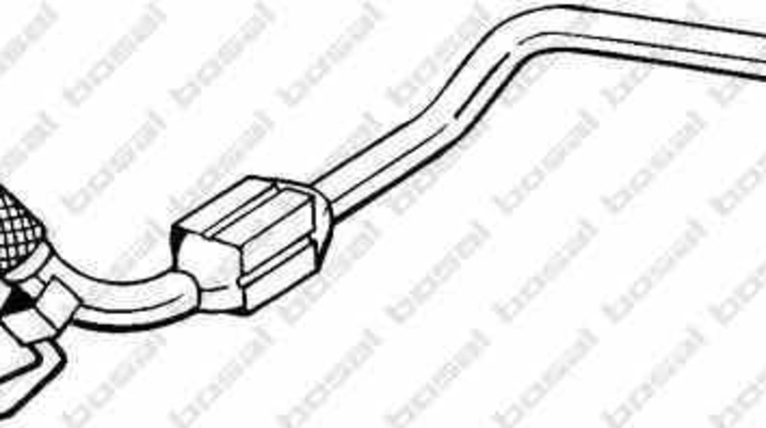 Catalizator MERCEDES-BENZ VITO bus 638 BOSAL 099-478