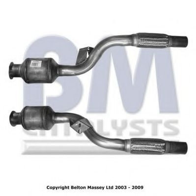 Catalizator MERCEDES SPRINTER 2-t bus (901, 902) (1995 - 2006) BM CATALYSTS BM80304H piesa NOUA